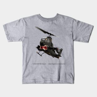 AH-1S Huey Cobra no background Kids T-Shirt